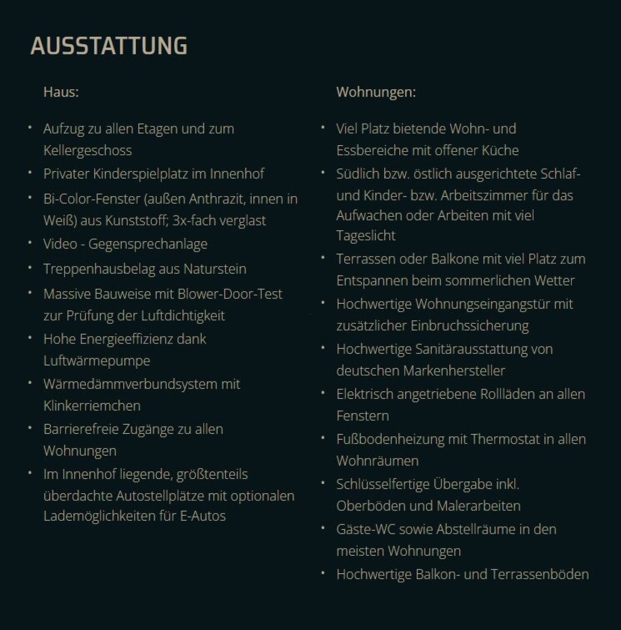 Ausstattung Villa St-Tönis - Immoleon Ausstattung Villa St-Tönis - Immoleon