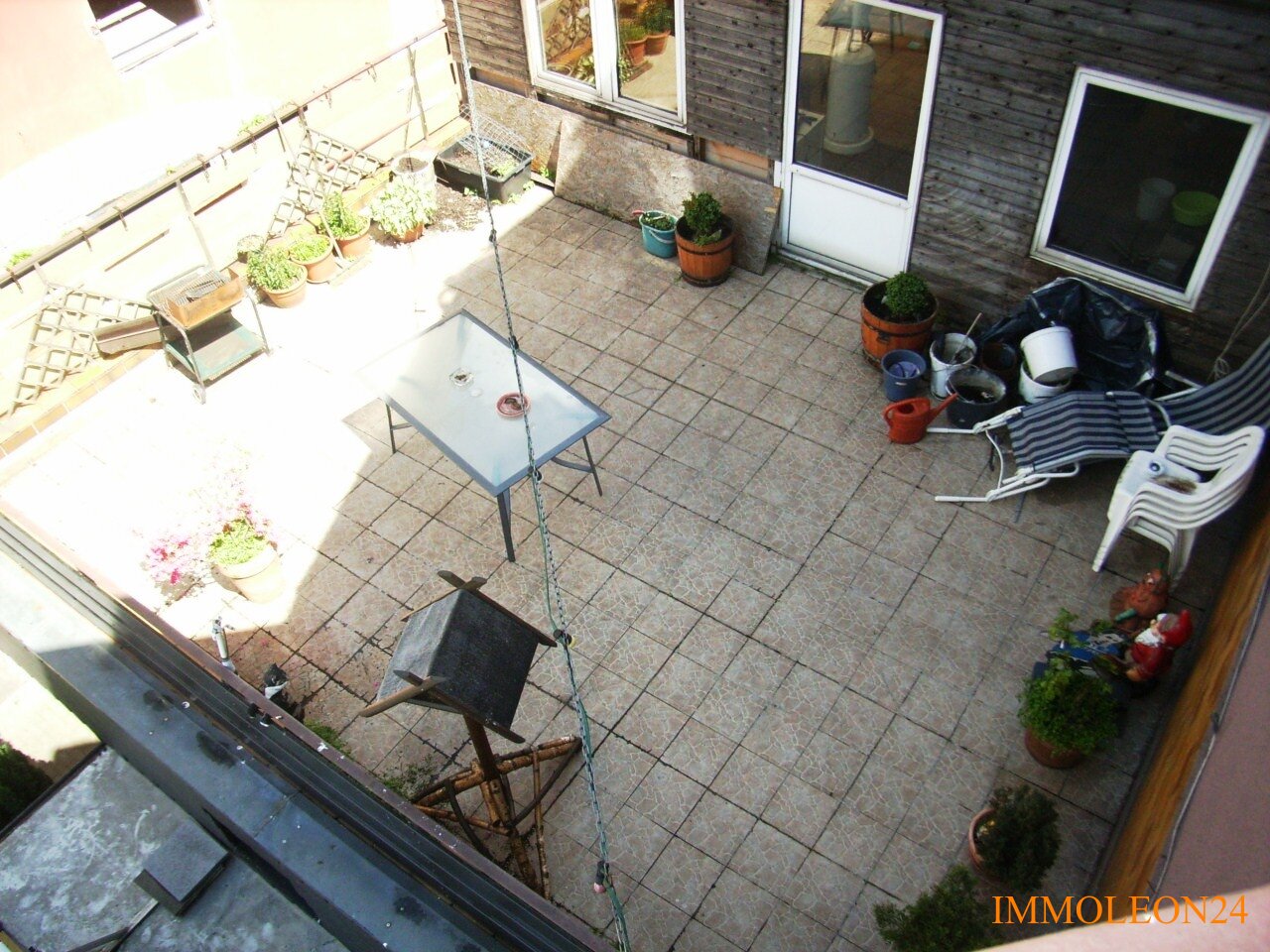 Terrasse im OG Terrasse im OG